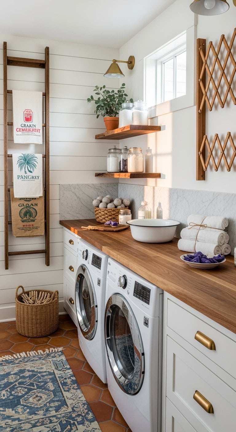 frontier inspired functional drying rack designs