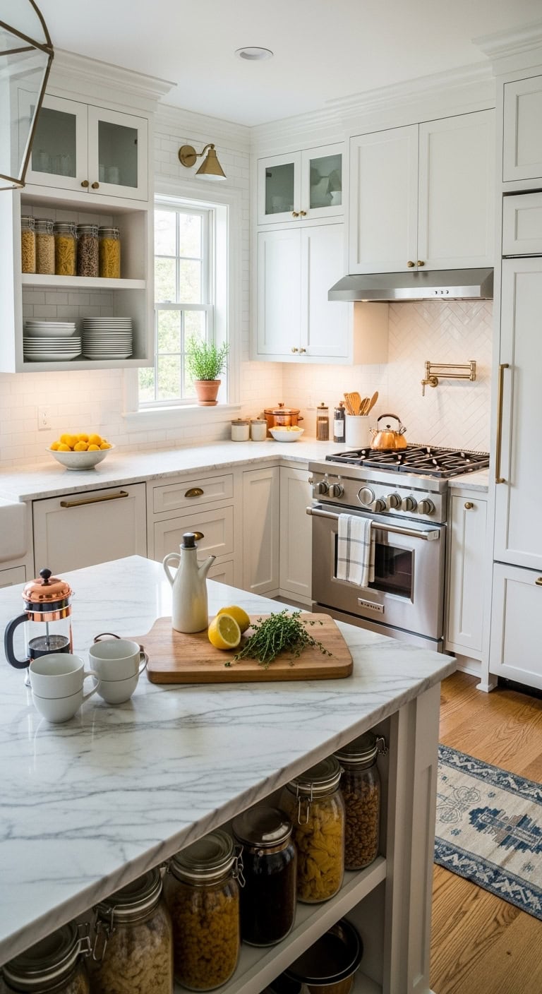 glowing efficient versatile kitchen lighting