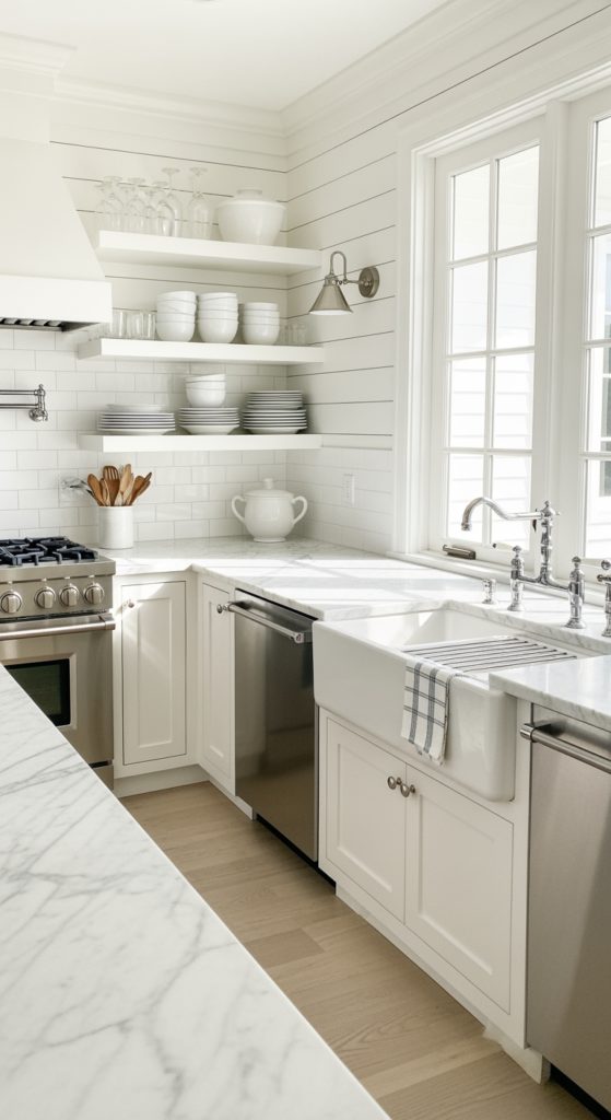 23 Amazing White Cottage Kitchen Ideas You Need to See Before Your Next Reno