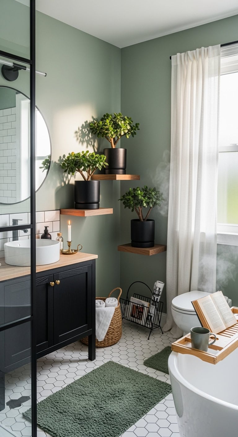 low maintenance chic bathroom companions