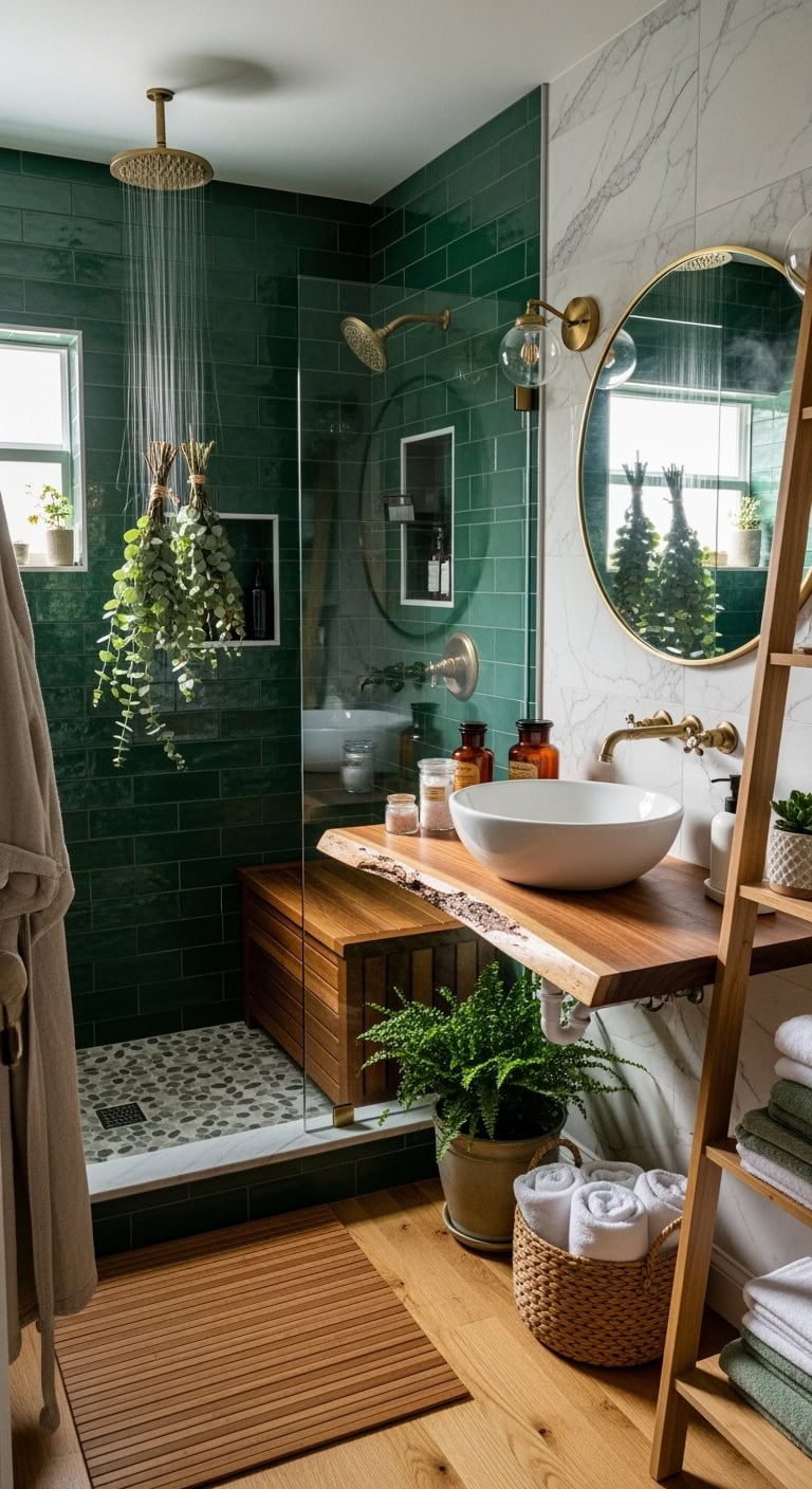 lush luxurious spa like shower experience