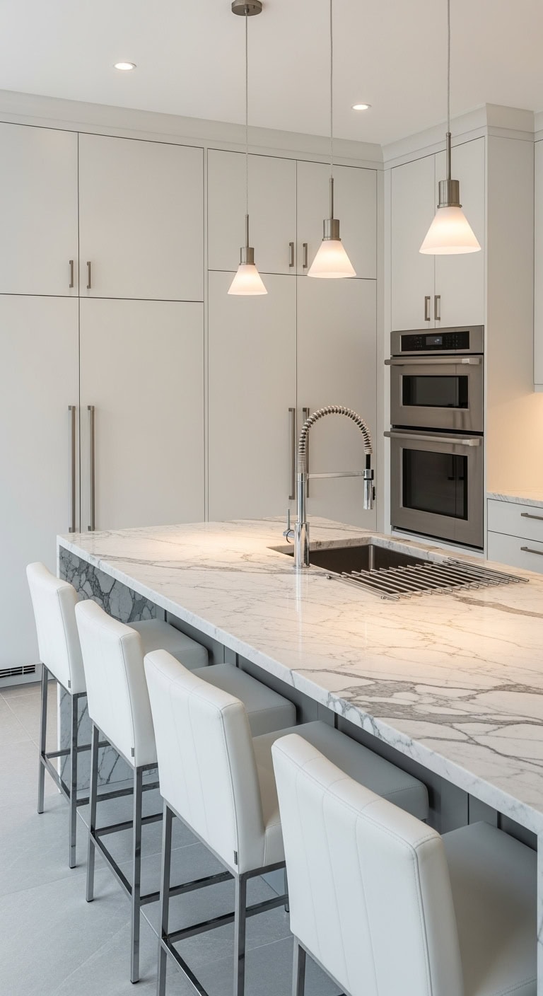 modern white kitchen inspiration