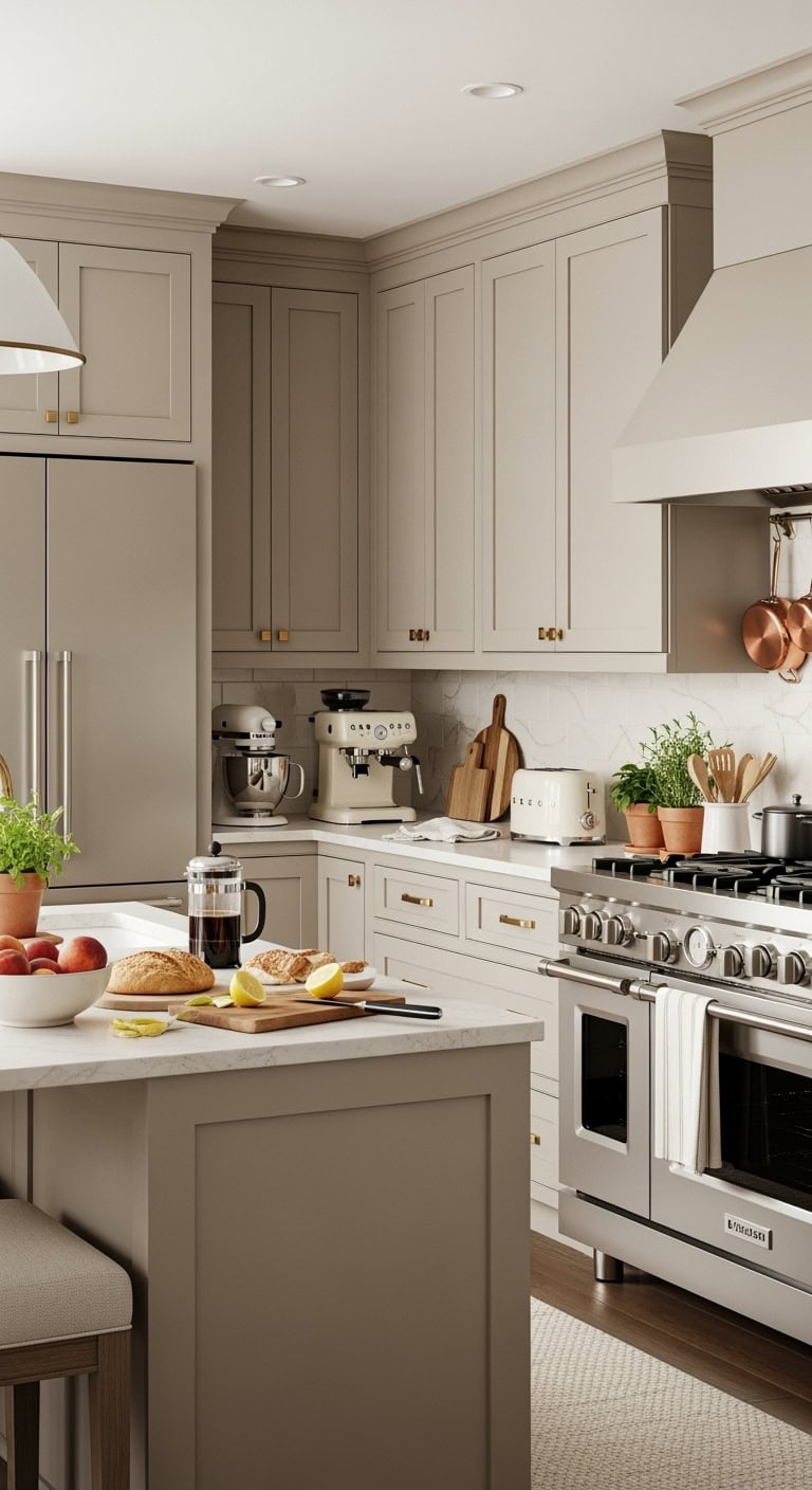monochromatic luxurious cohesive appliance coordination