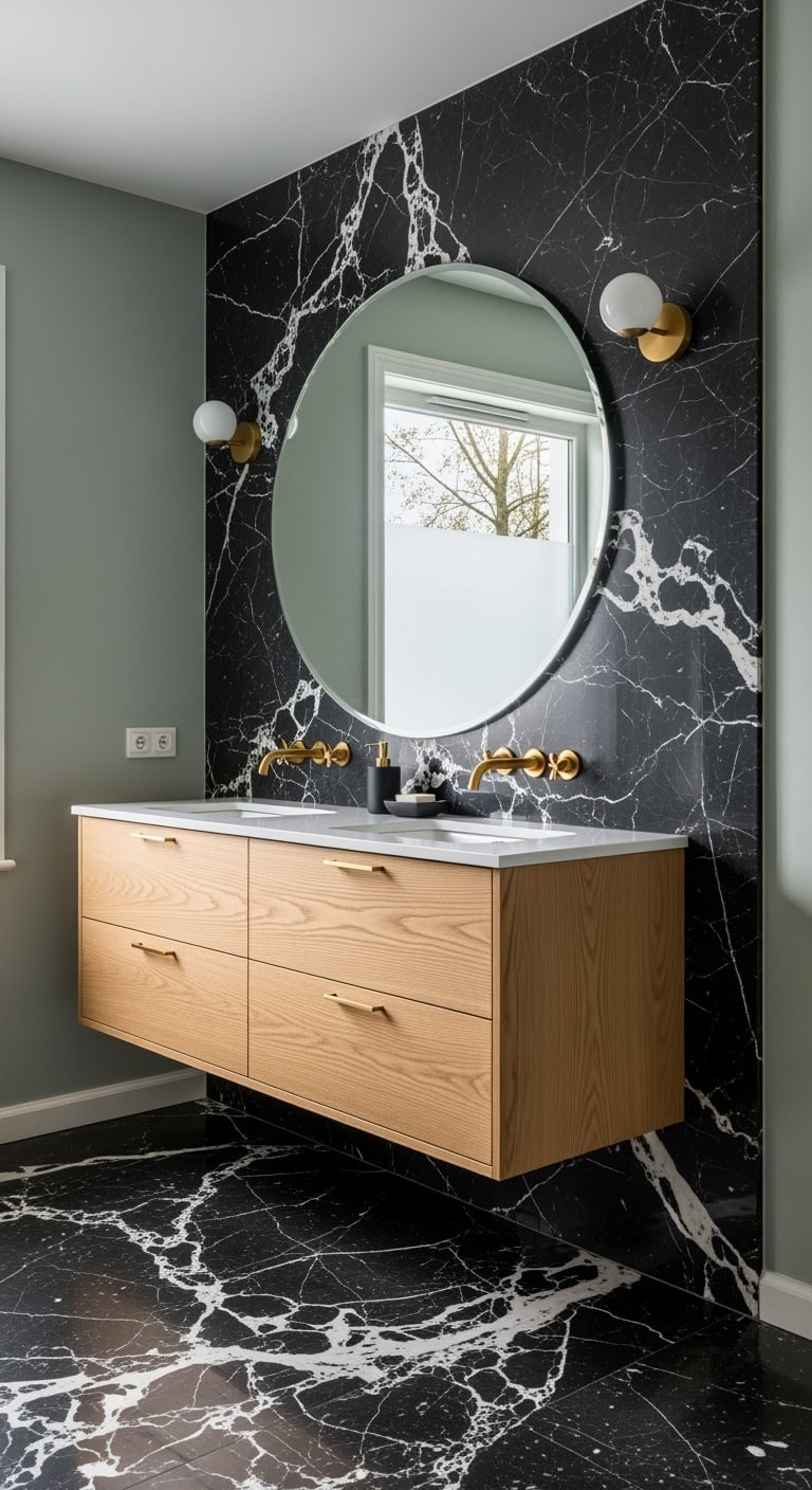 moody sophisticated natural glamorous