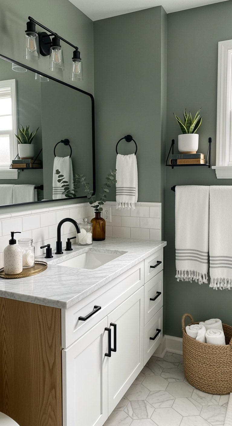 sophisticated organic bathroom design inspiration