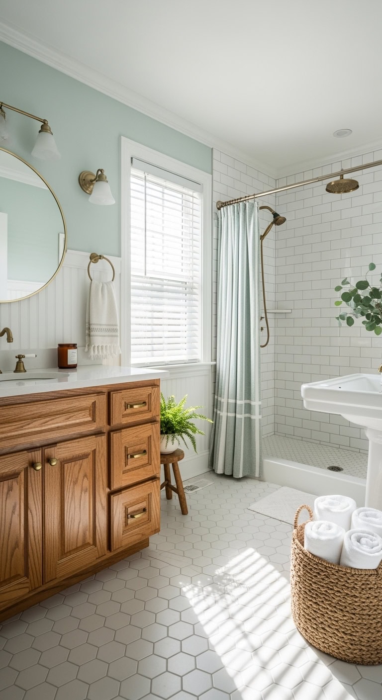 vintage charm with fresh twist