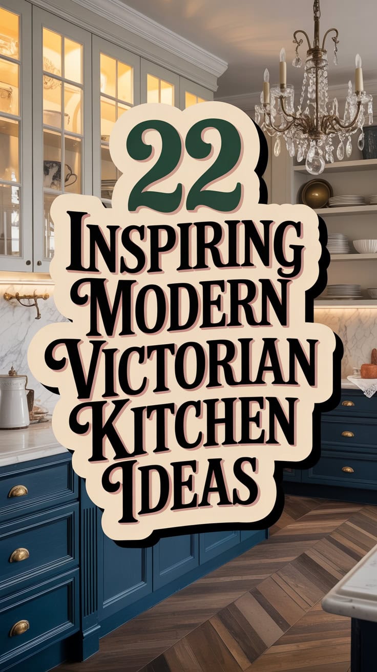 22 Inspiring Modern Victorian Kitchen Ideas