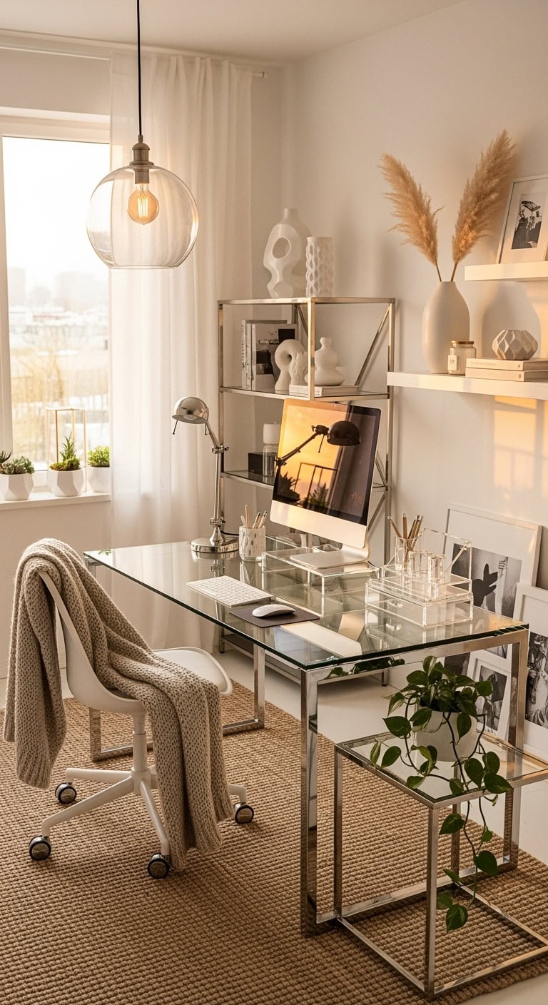 airy minimal reflective contemporary