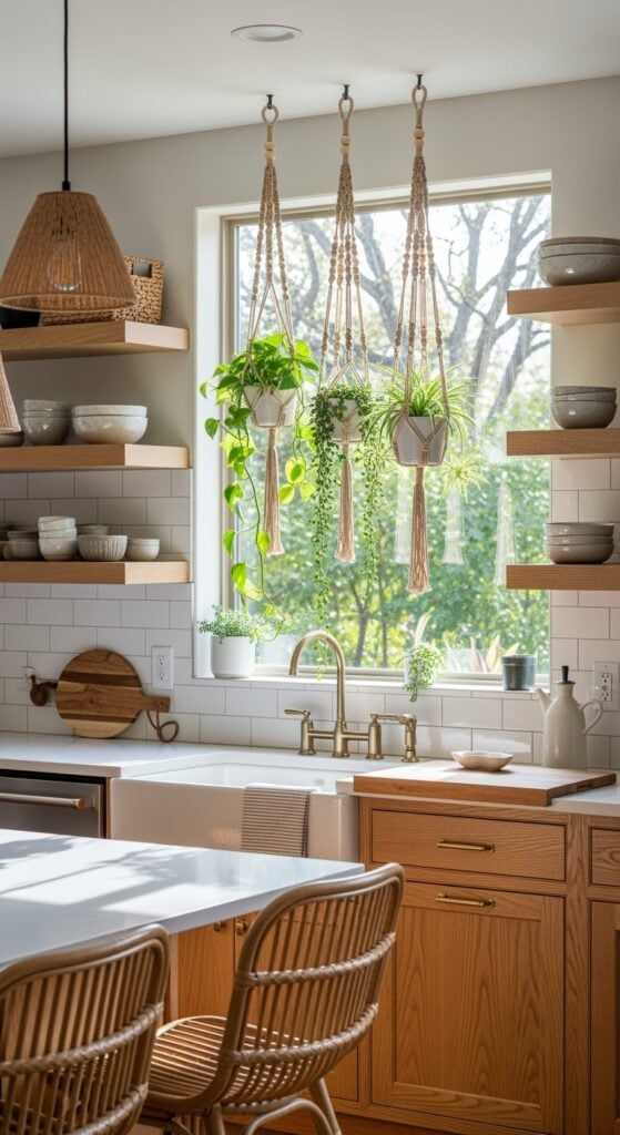23 Gorgeous Modern Boho Kitchen Ideas