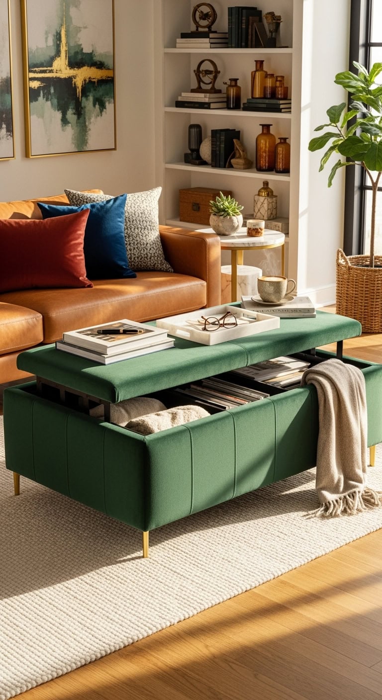 boujee living secret storage compartments