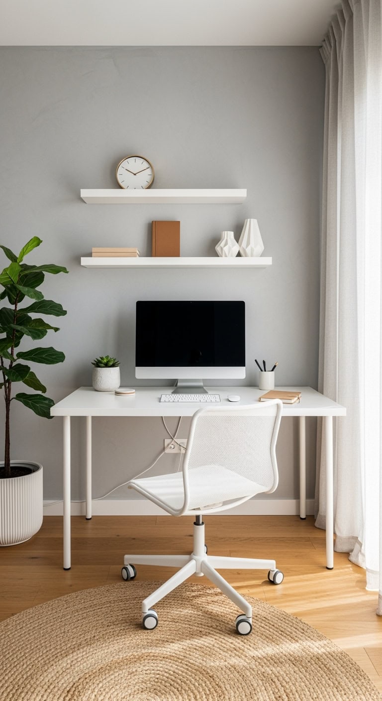 clean minimal restful serene