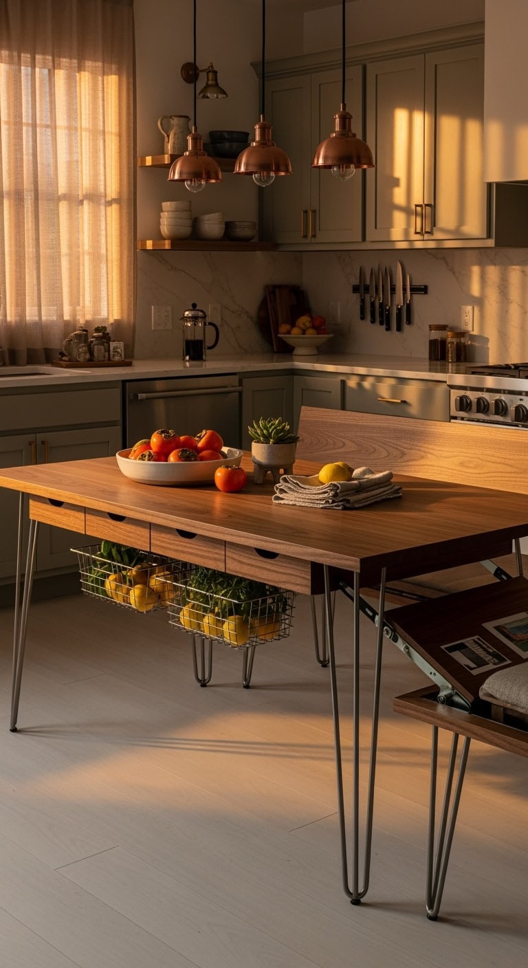 clutter conquering multi functional kitchen storage