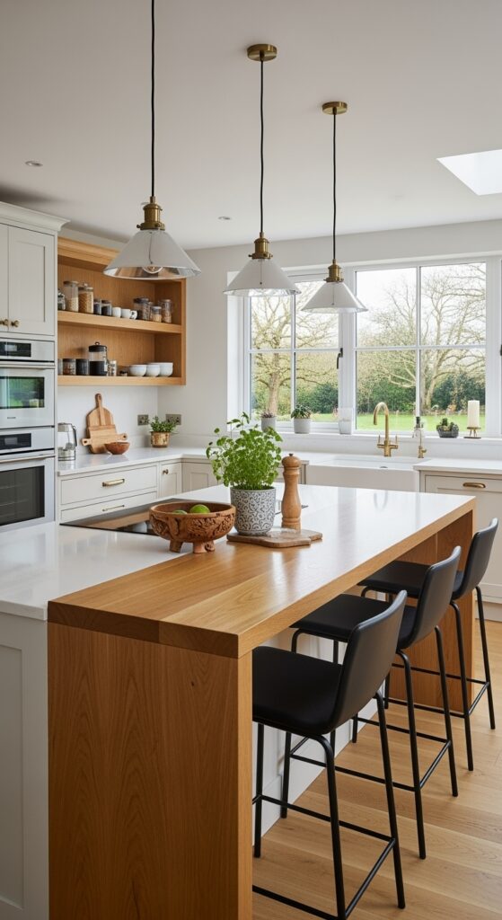 23 Trendy Modern Oak Kitchen Ideas