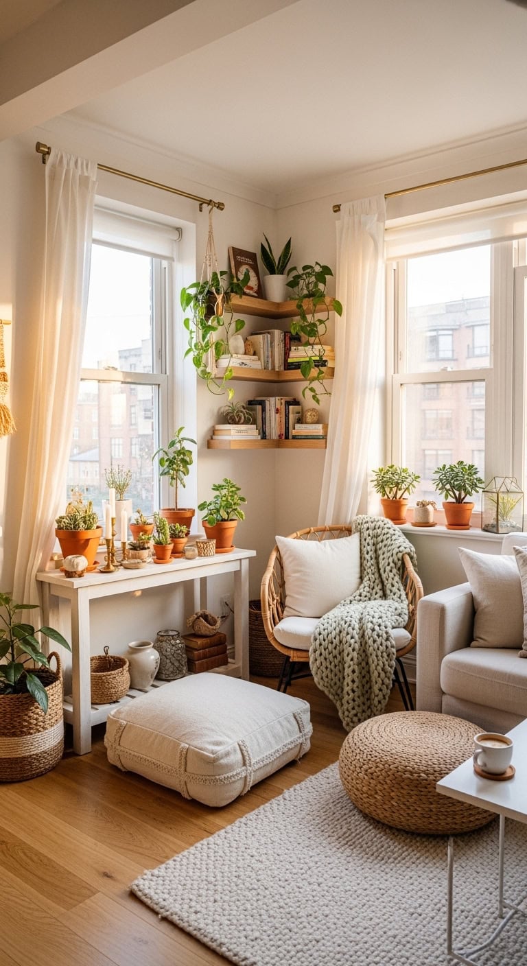 cozy bright lush serene sanctuary