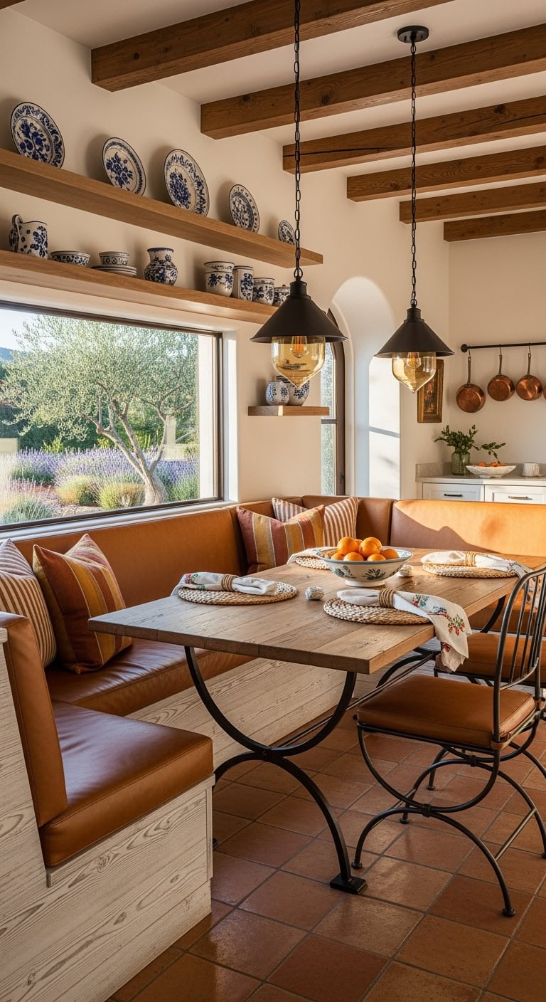 cozy built in breakfast nook haven