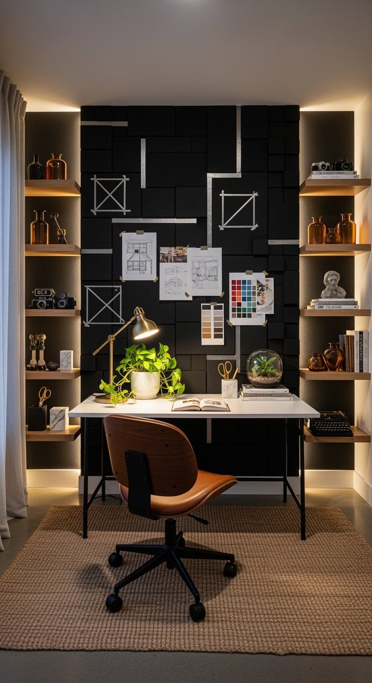 creative focal studio wall