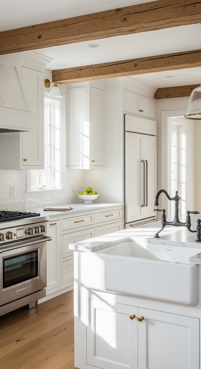 diverse contemporary french rural kitchens