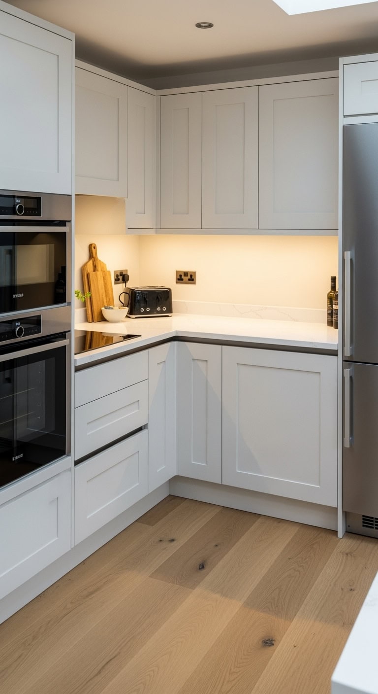 diverse contemporary shaker kitchen designs