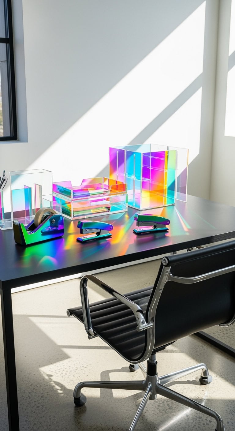 diverse vibrant home office