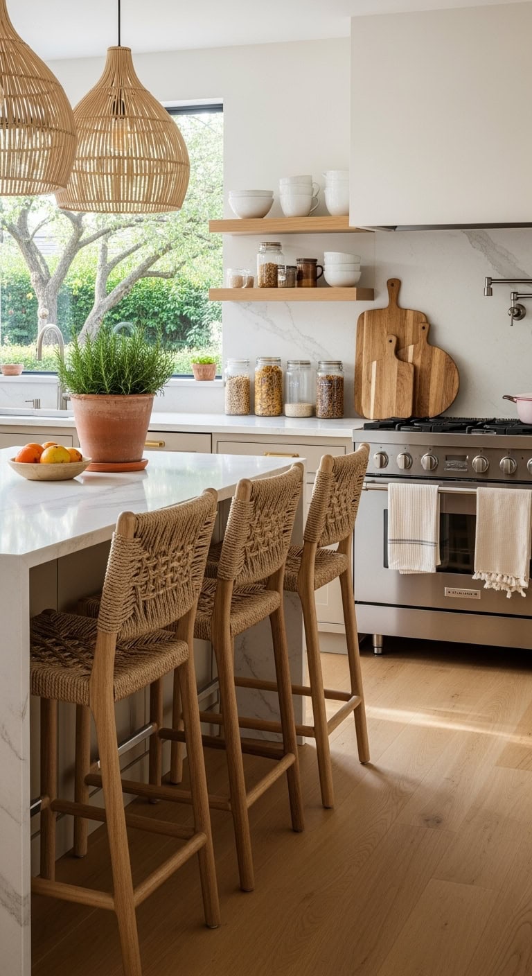 earthy coastal farmhouse sophisticated