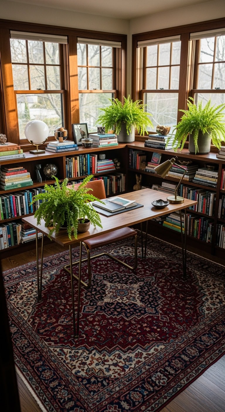eclectic diverse home office spaces