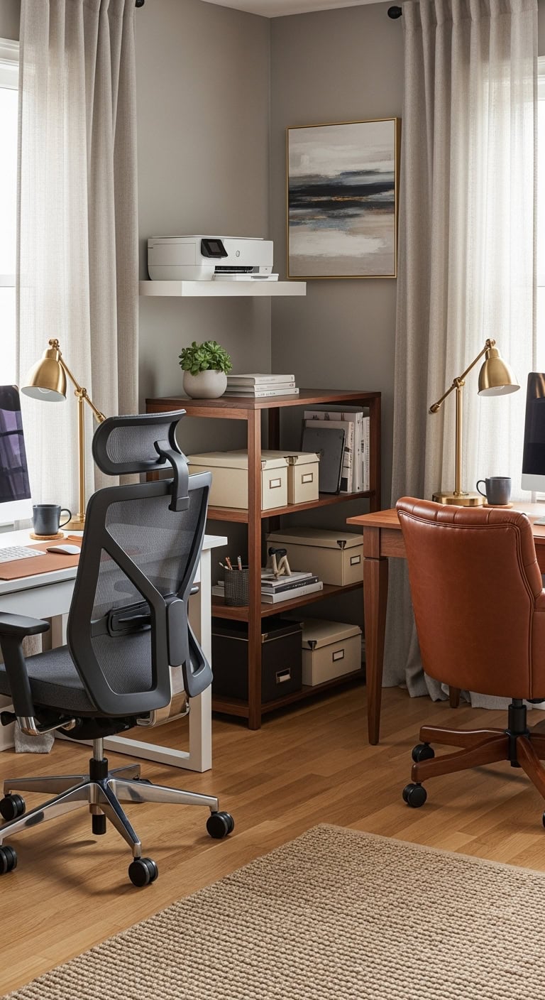 ergonomic chair selection for workspace harmony