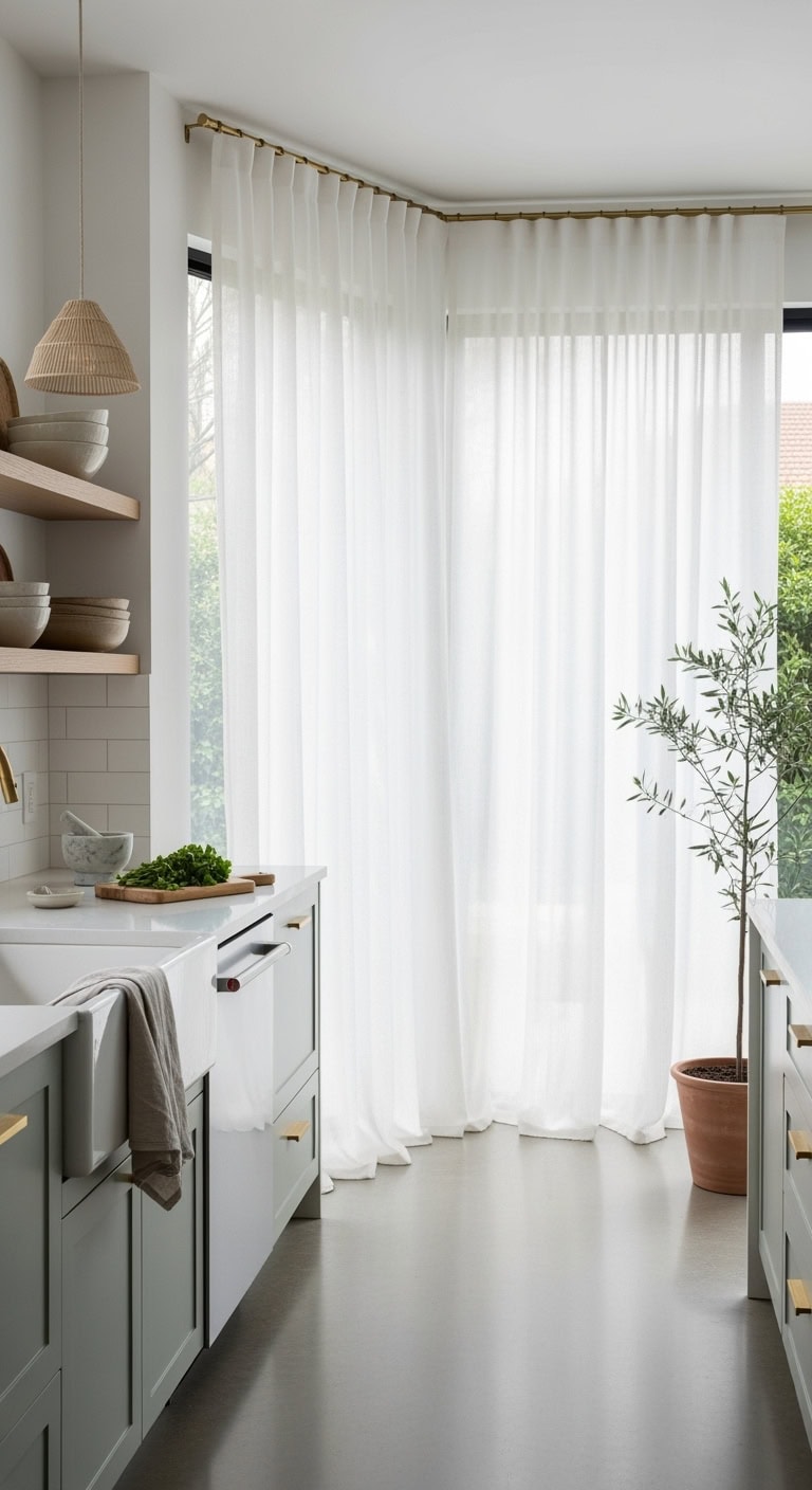 ethereal floating minimalist luminous