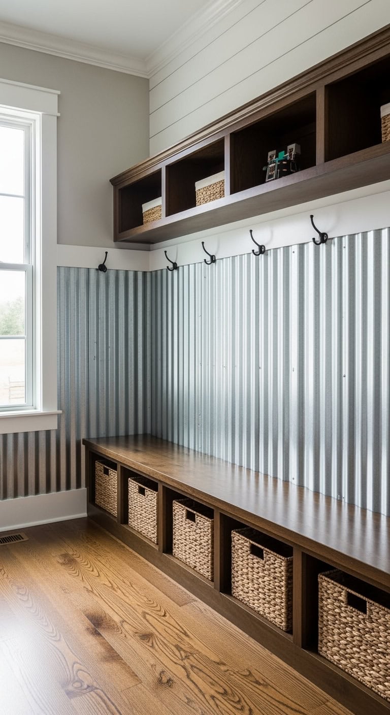 farmhouse mudroom design inspiration