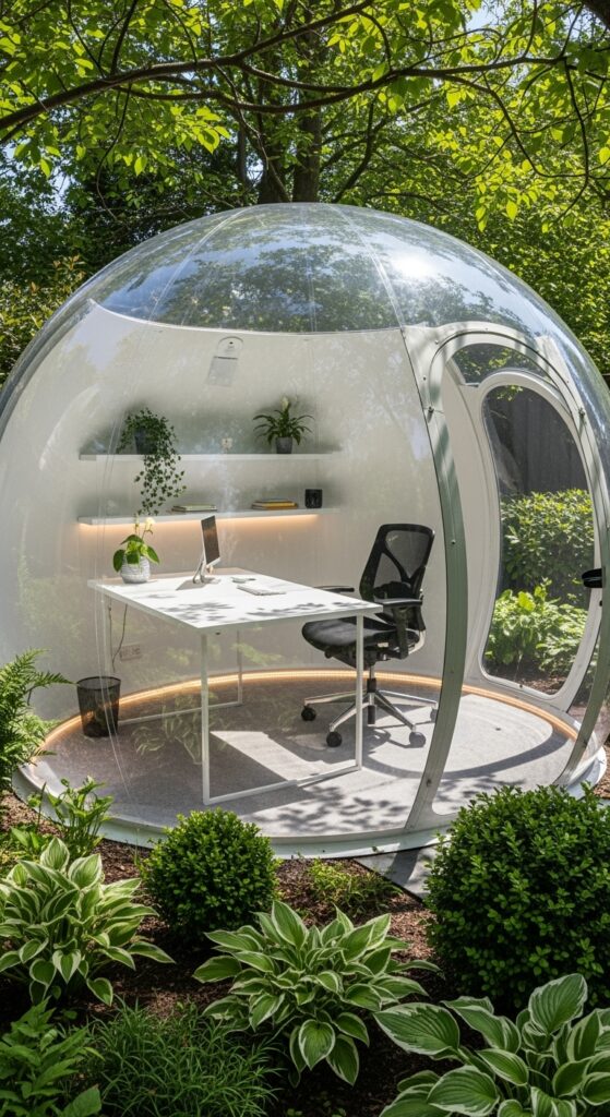 17 Beautiful Garden Home Office Ideas
