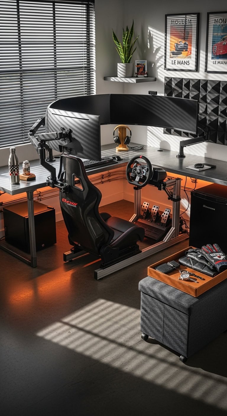 immersive racing haven designed thoughtfully