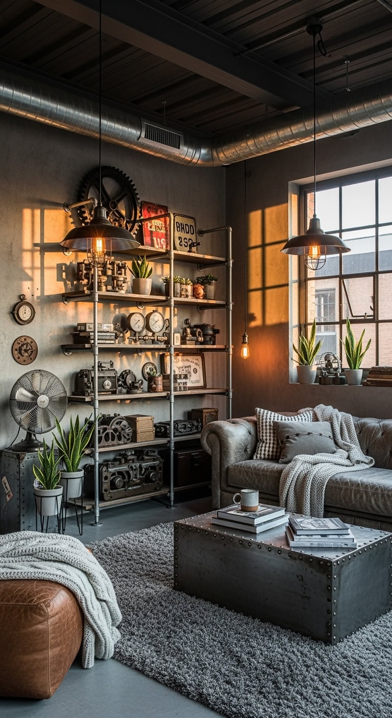 industrial chic urban dwelling