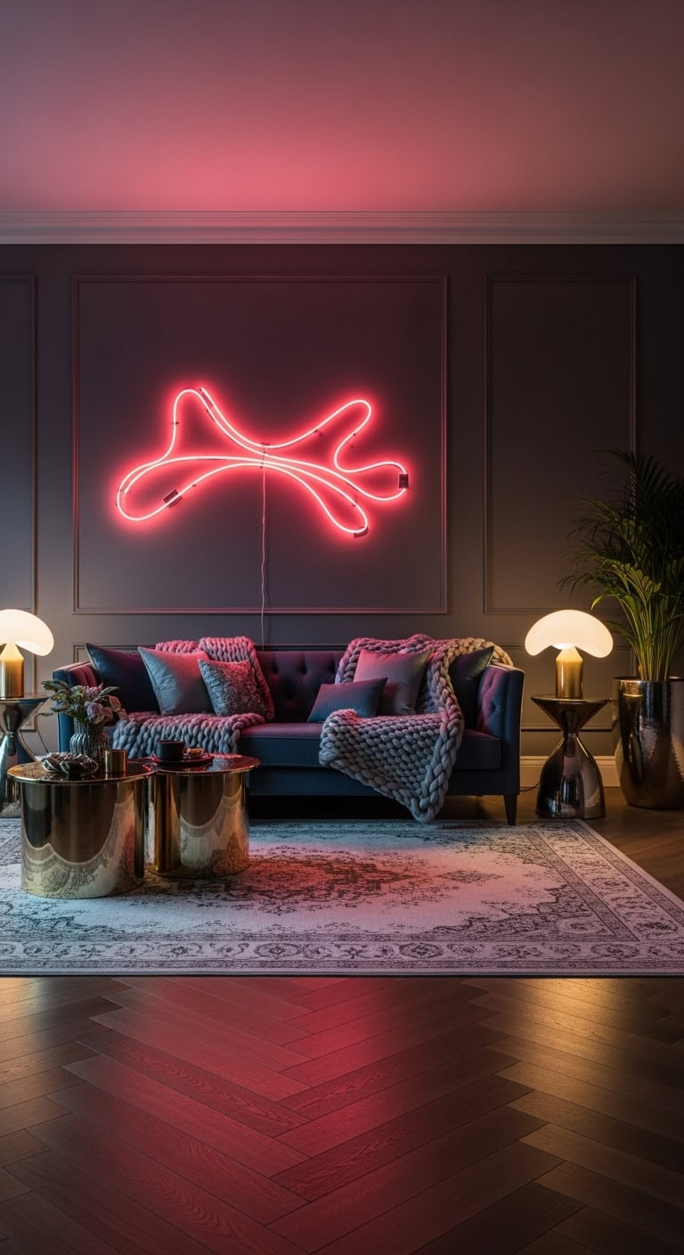 modern boujee apartment decor