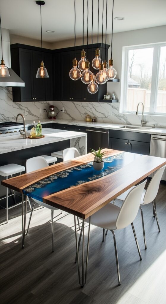 23 Trendy Modern Kitchen Table Ideas