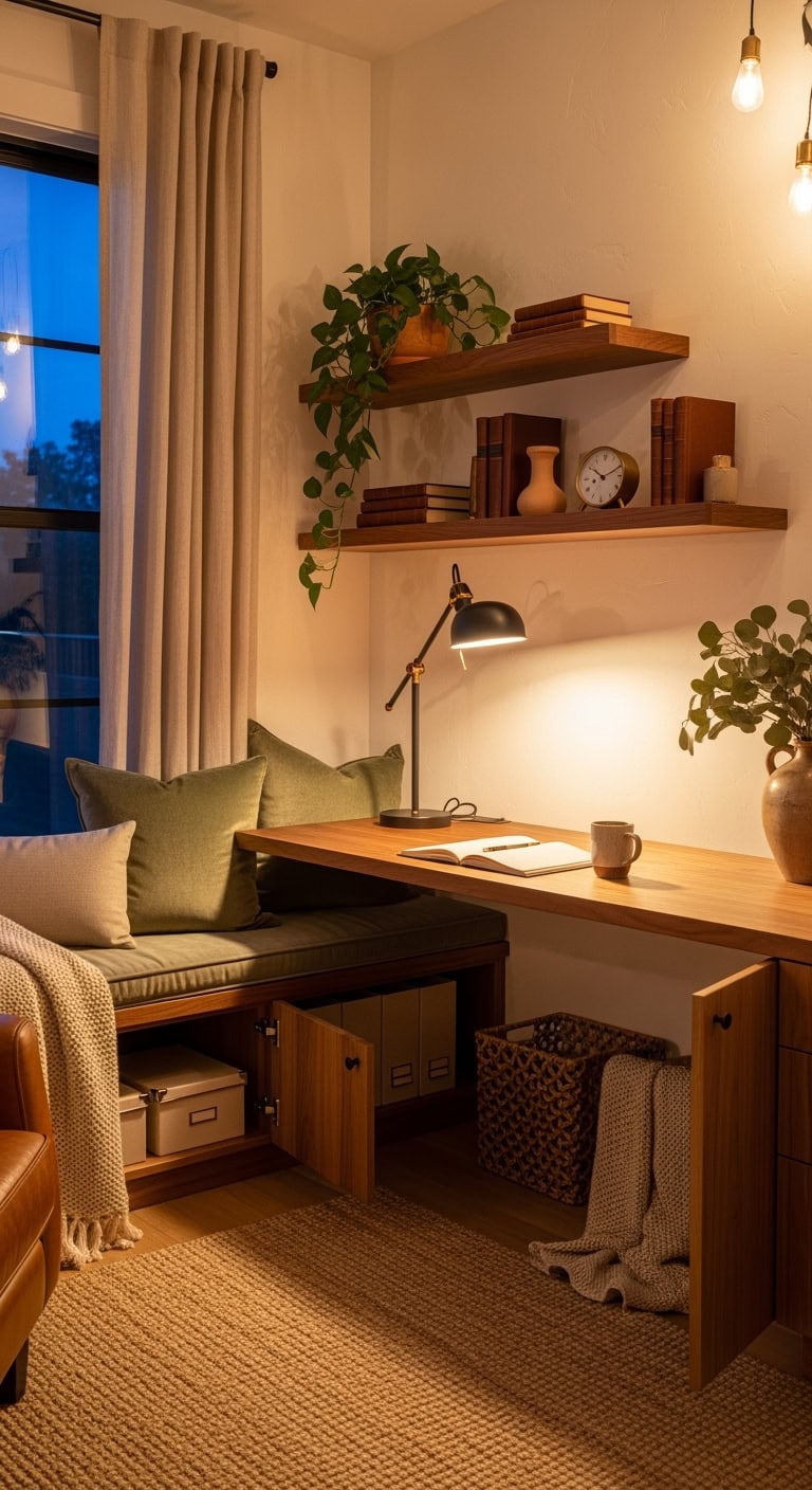 multifunctional light filled customizable window workspace