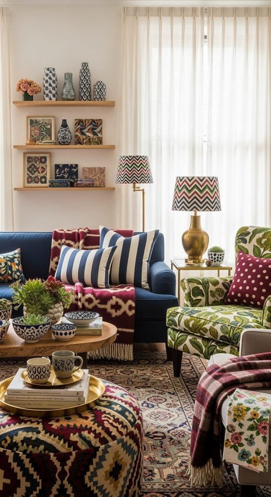 23 Gorgeous Eclectic Apartment Living Room Ideas