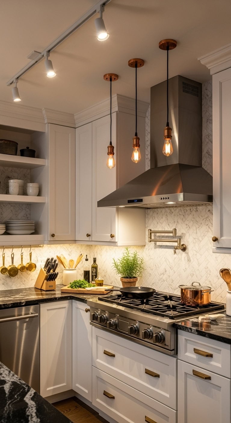 precision illumination for culinary workspace