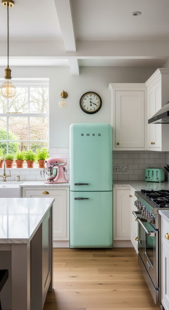 23 Most-Loved Modern Vintage Kitchen Ideas