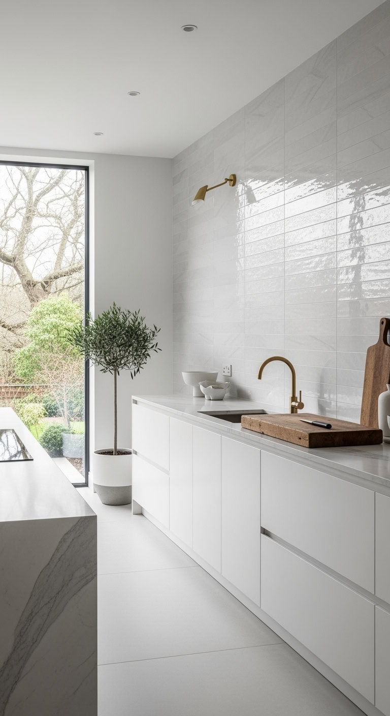 seamless spacious shimmering streamlined