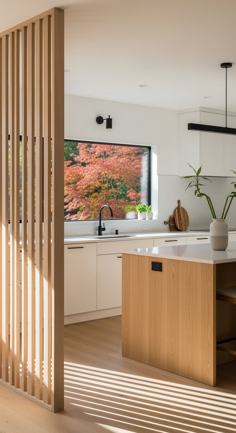 serene spacious natural minimalist