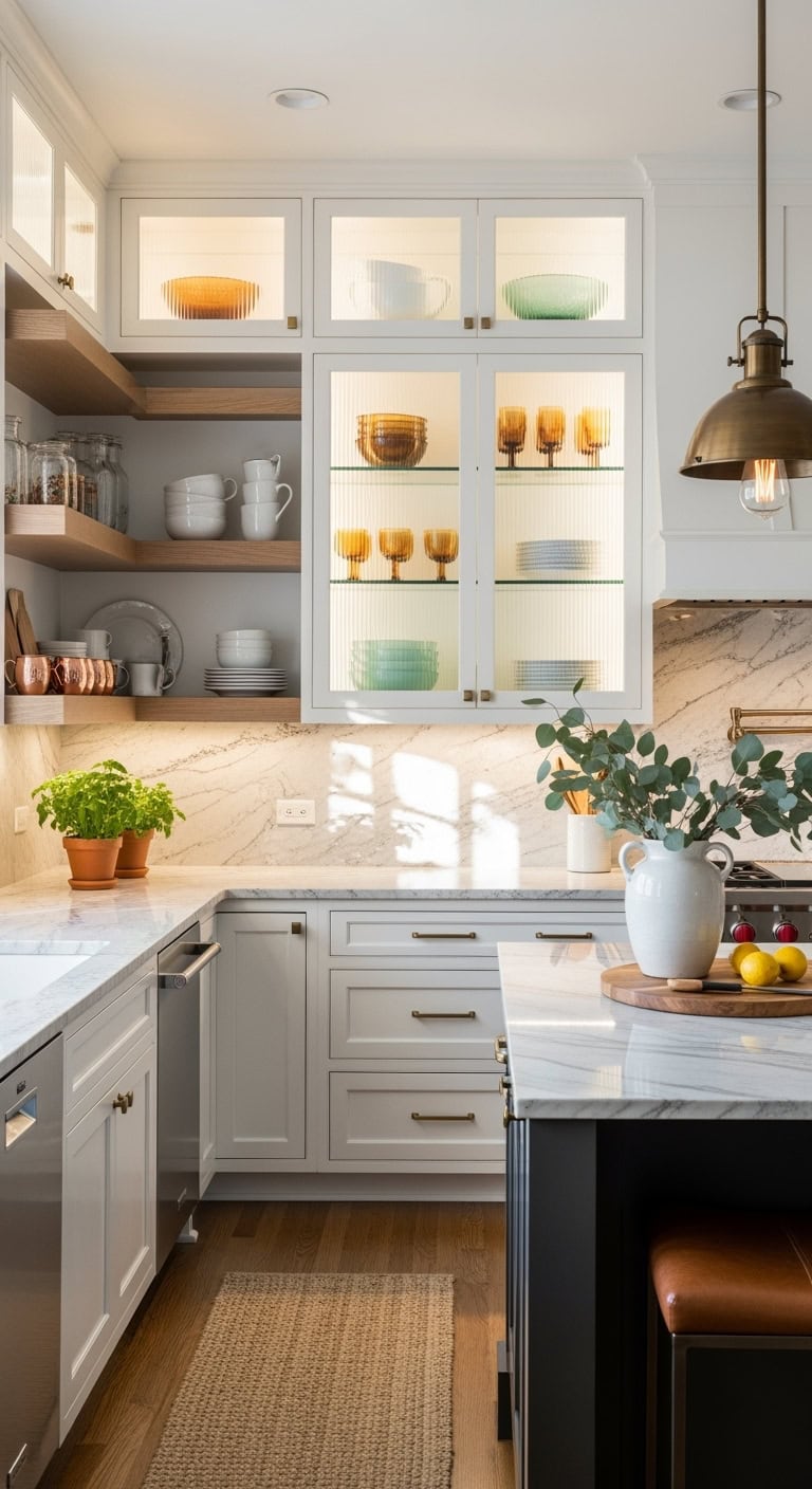 showcase styled dishware display cabinets