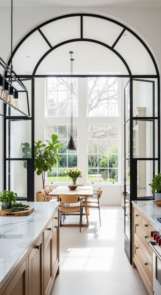 23 Stunning Modern Kitchen Arch Design