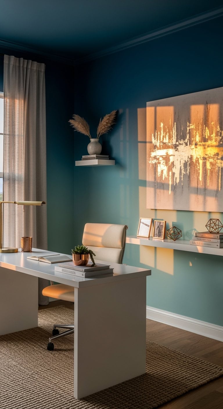 soothing watercolor gradient sanctuary