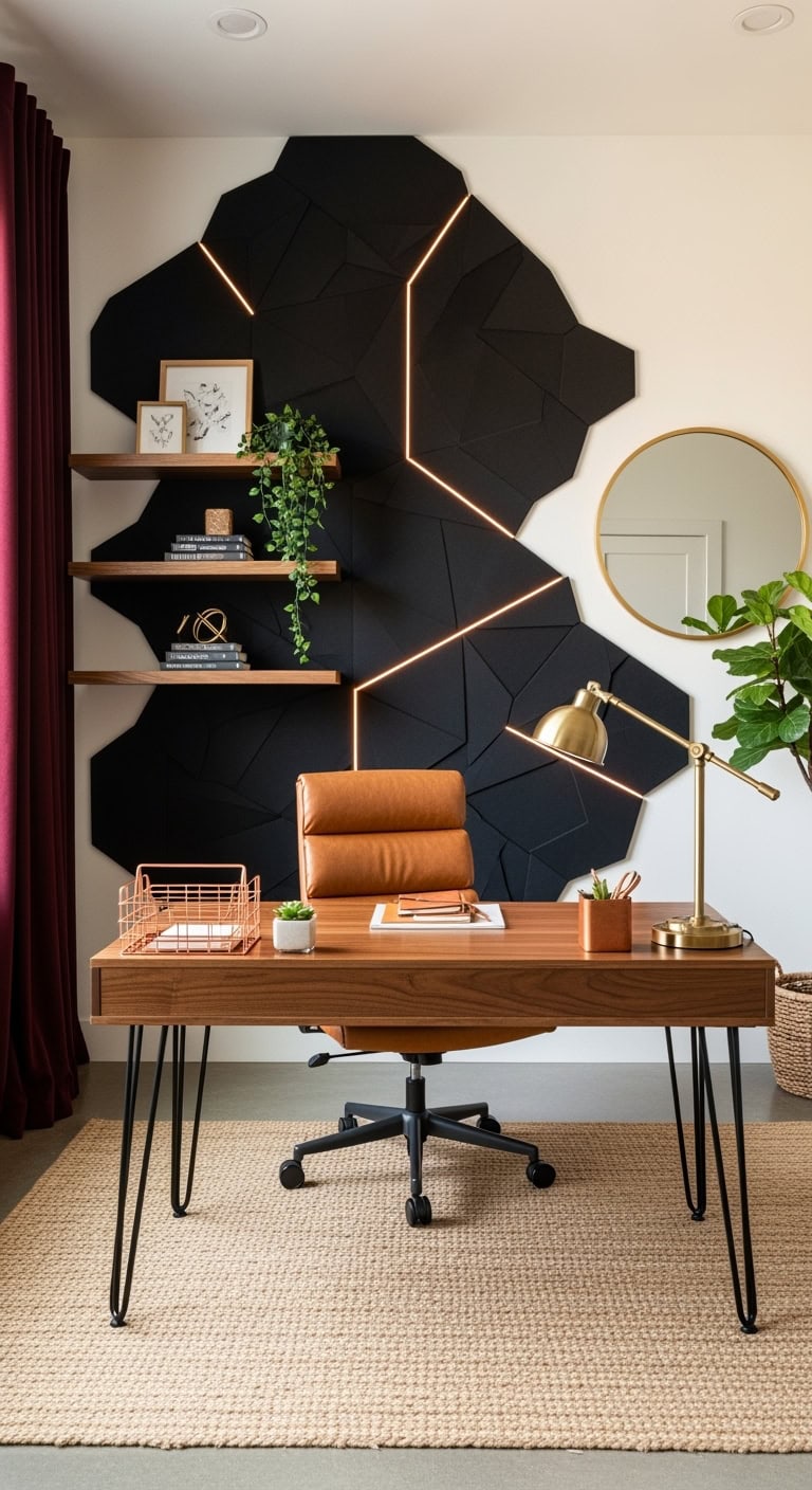sophisticated geometric acoustic sound absorption