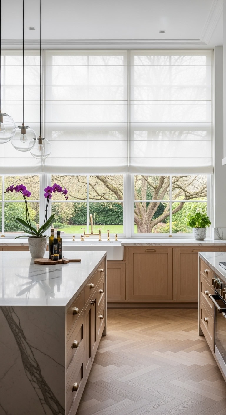 streamlined minimal functional visually appealing window treatments