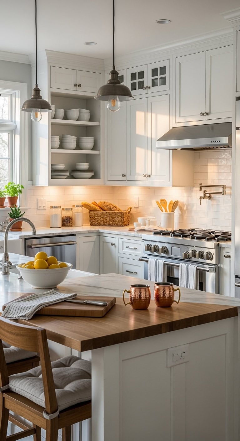 timeless bright clean transformative white shaker cabinets