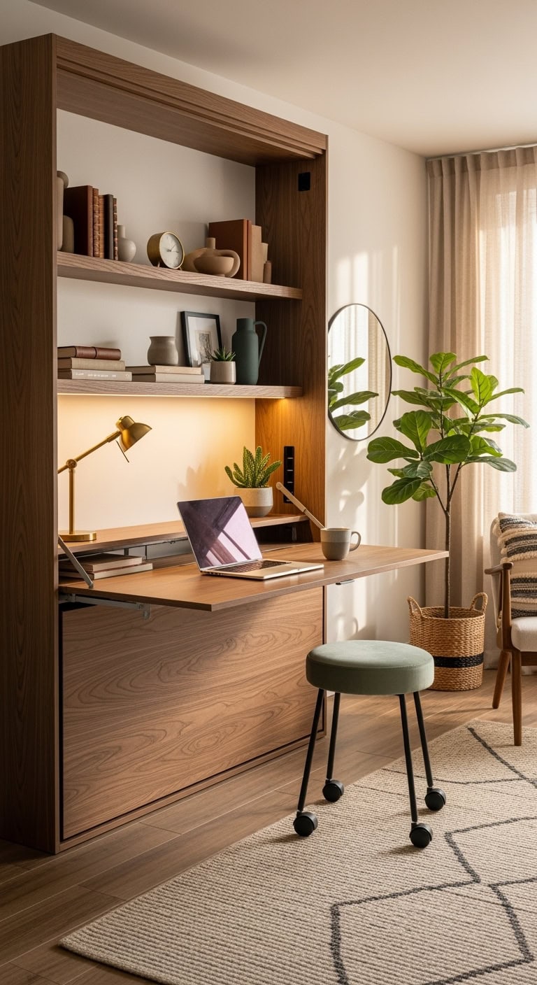 transforming bed desk multipurpose efficiency