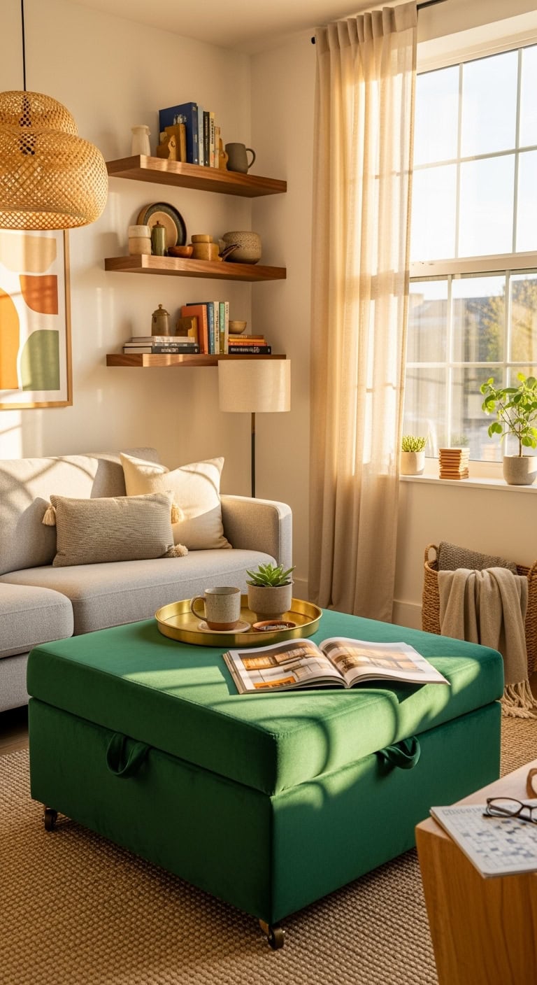 versatile storage ottoman seating solution