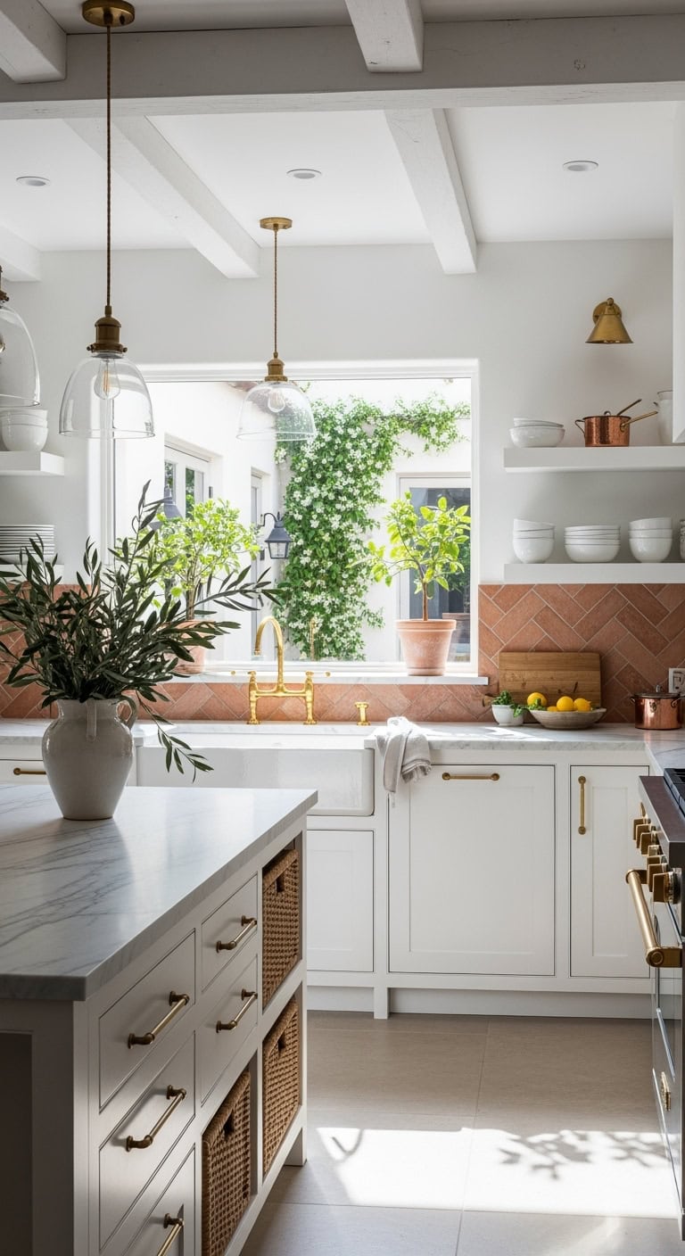 warm contrasting consistent professional brass hardware