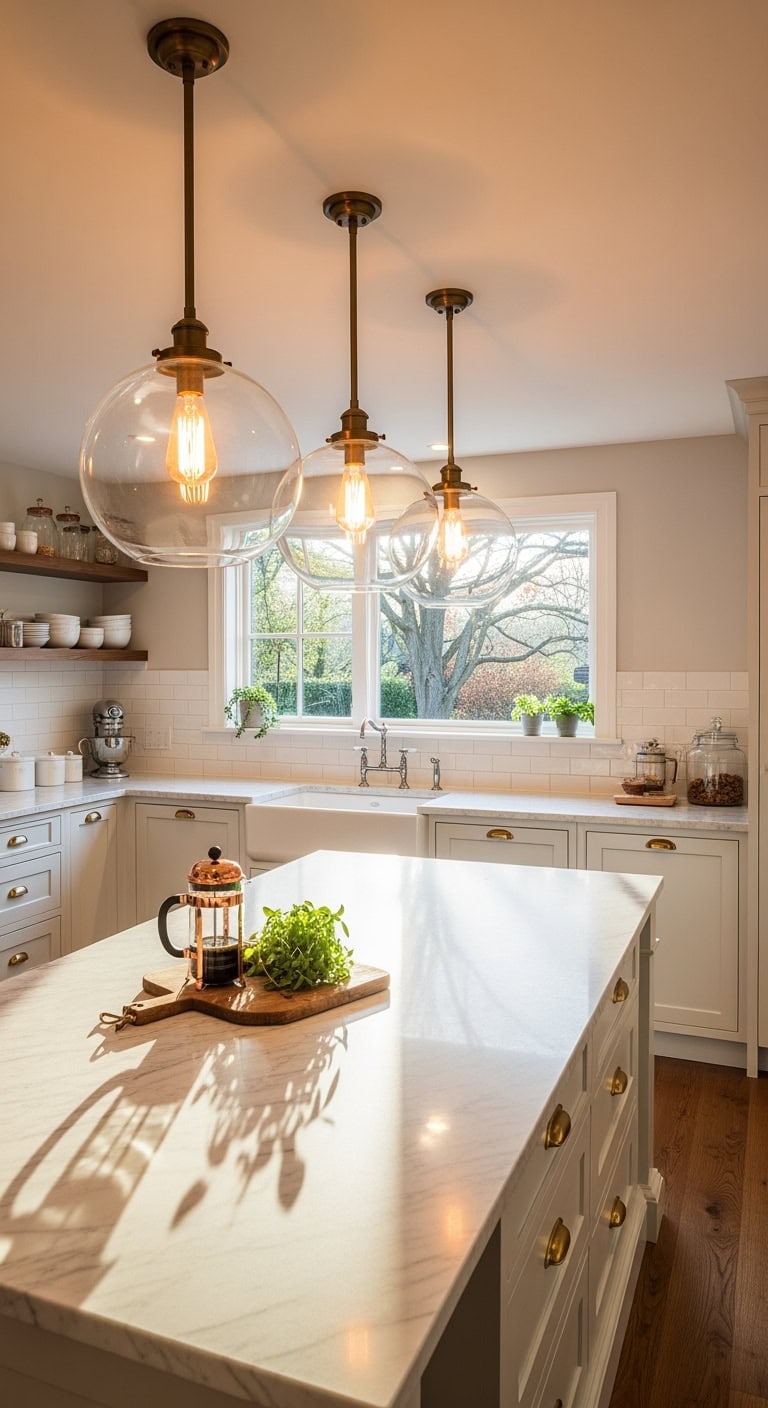 warm cozy edison pendant lighting