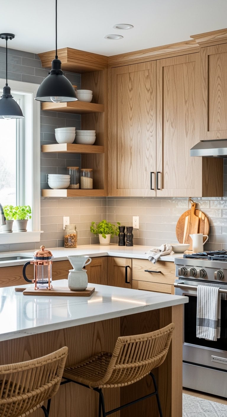 warm natural rustic cozy